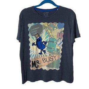 Little Men Mr. Busy Too Many Places to Be Size T-Shirt XL Status Quo Unisex